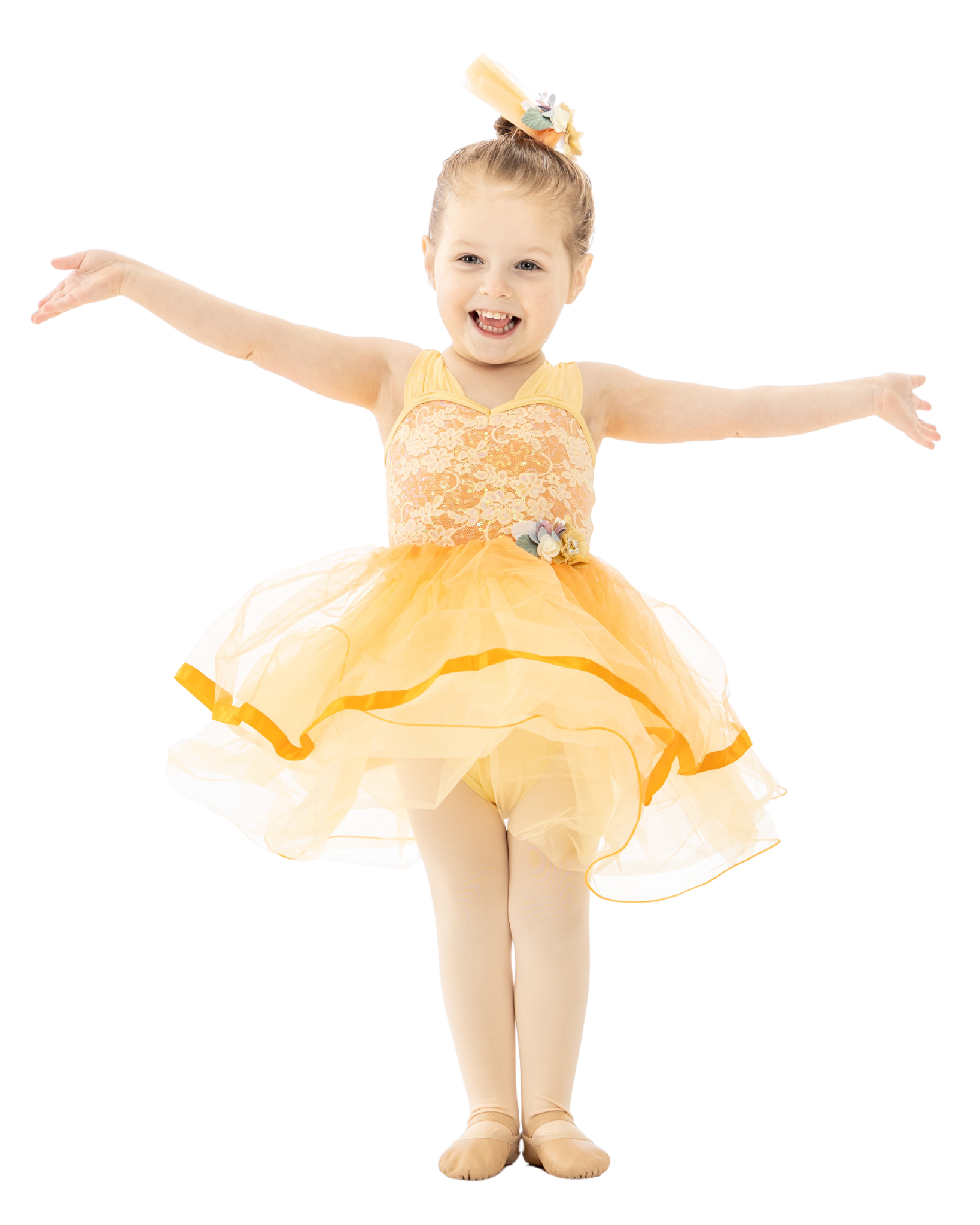 Dancers posed for picture week photos in full costume